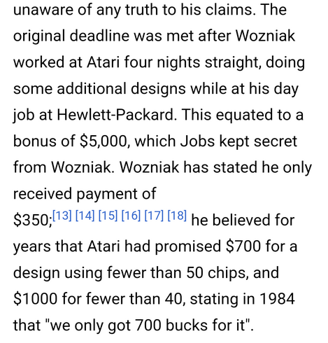 Wikipedia-Screenshot from article on Breakout,  the video game: 