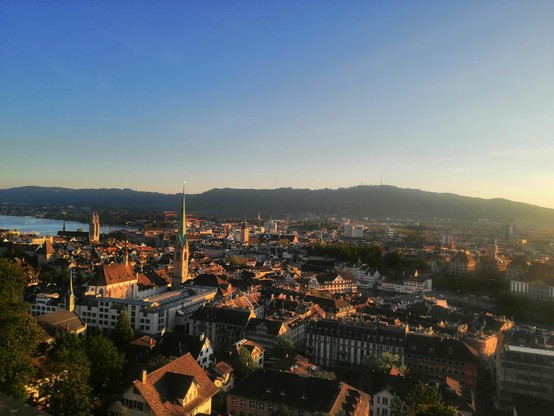 View over Zurich