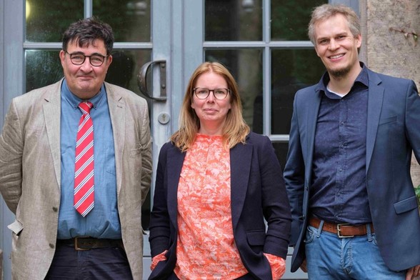Das neue Leitungsteam der SUB Göttingen: Prof. Thomas Kaufmann, Kathrin Brannemann, Prof. Bela Gipp (von links)
SUB Göttingen, Martin Liebetruth
