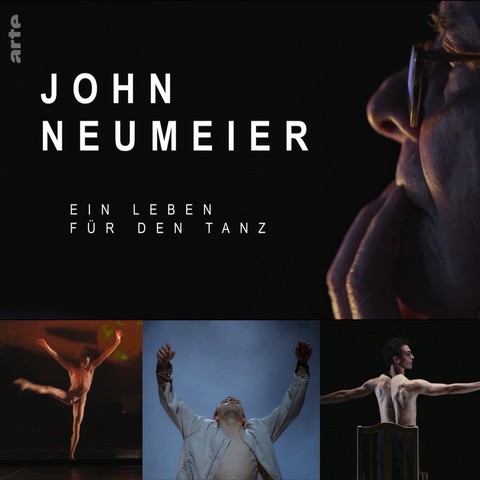 Collage aus Stills aus der Dokumentation „John Neumeier - Ein Leben für den Tanz.“