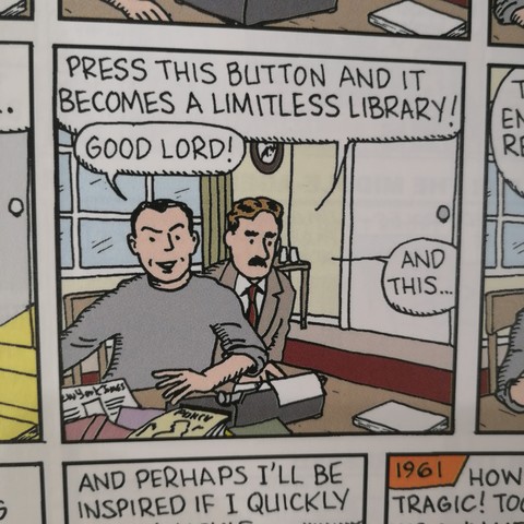 A close-up of a comic panel of Ruben Bolling's comic 