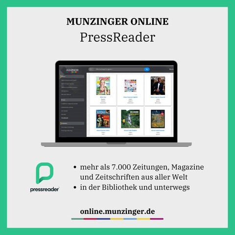 Munzinger online PressReader mehr als 7000 Zeitungen, Magazine und Zeitschriften aus aller Welt