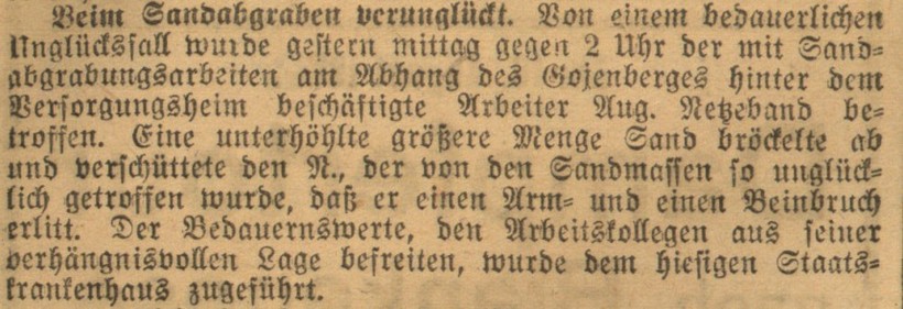 Bergedorfer Zeitung, 6. August 1924