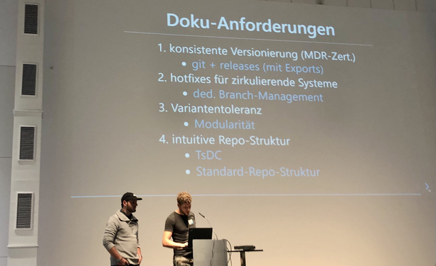 Doku Anfordeeungen: versionierung, hotfixes für zirkuläre Systeme, variantentoleranz, reprostruktur