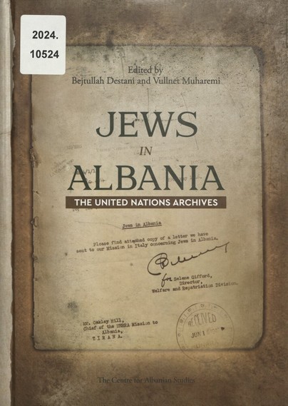 Cover des Buches "Jews in Albania : the United Nations Archives"