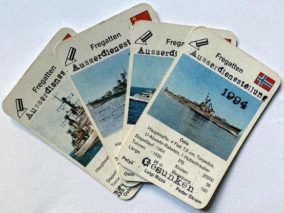 Bearbeitete Spielkarten