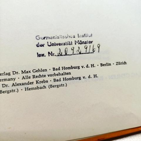 inventarnummer der bibliotheks-inventarnummer des rhetorik-buches