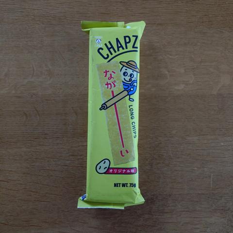 foto einer packung Tokimeki Chapz Chips Original