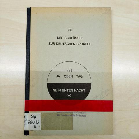 foto des buches "55. der schlüssel zur deutschen sprache" von heinz borchardt