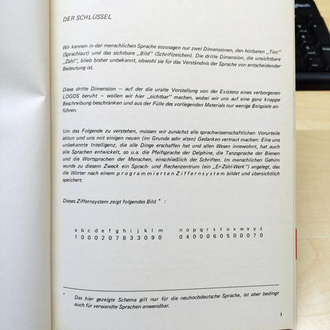 foto einer seite aus dem buch "55. der schlüssel zur deutschen sprache" von heinz borchardt